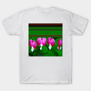 Bleeding Hearts and Stripes T-Shirt